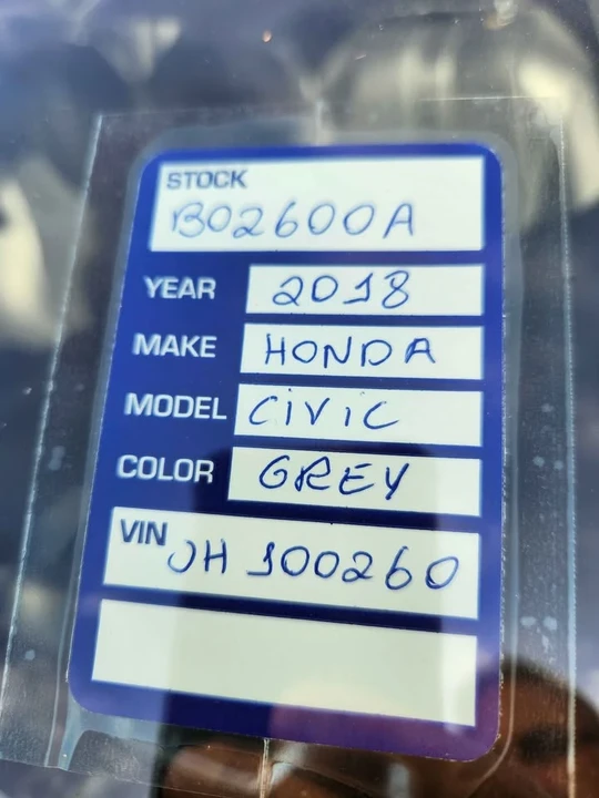 2018 Honda Civic 10th Gen - Image 7 of 7