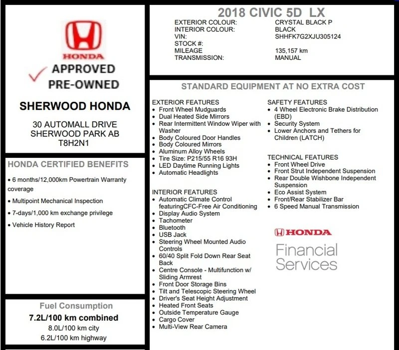 2018 Honda Civic 10th Gen - Image 14 of 15