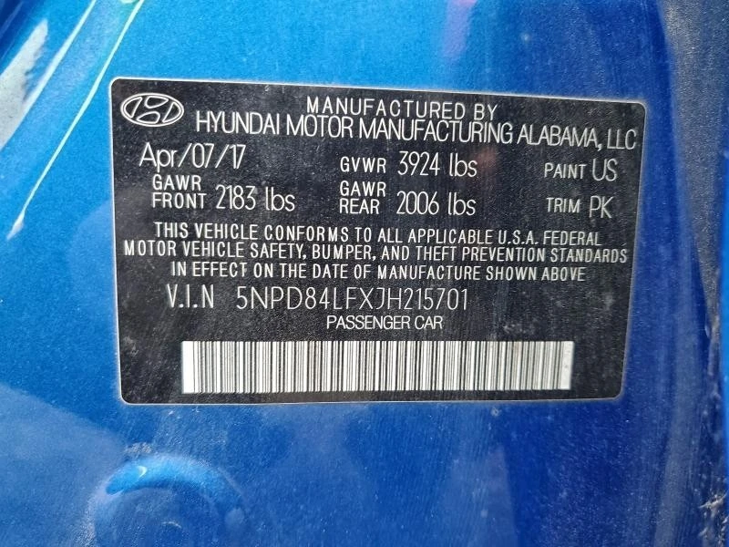 2018 Hyundai Elantra - Image 11 of 11