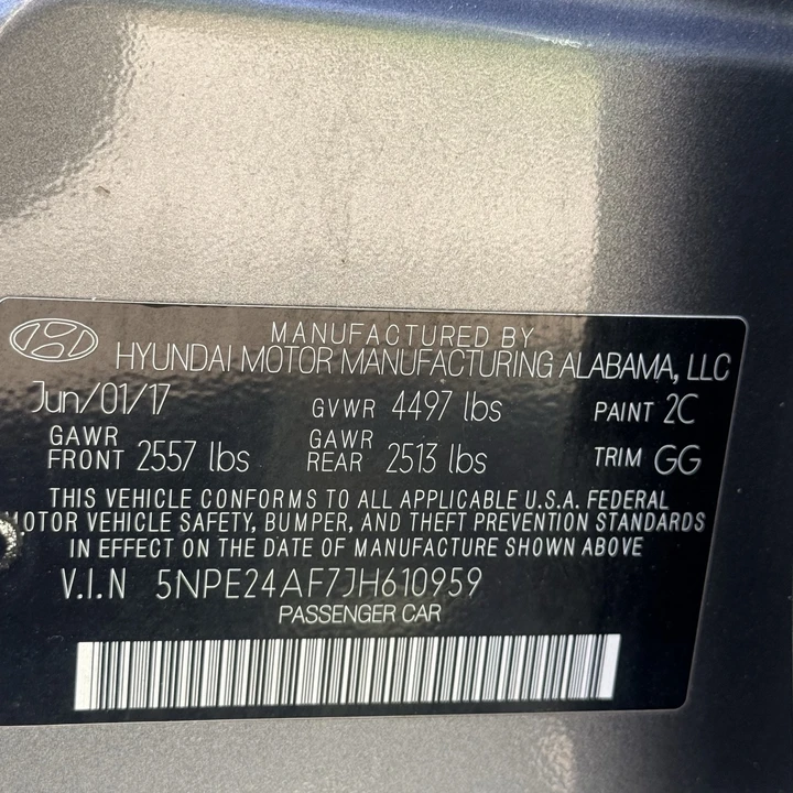 2018 Hyundai Sonata - Image 20 of 21