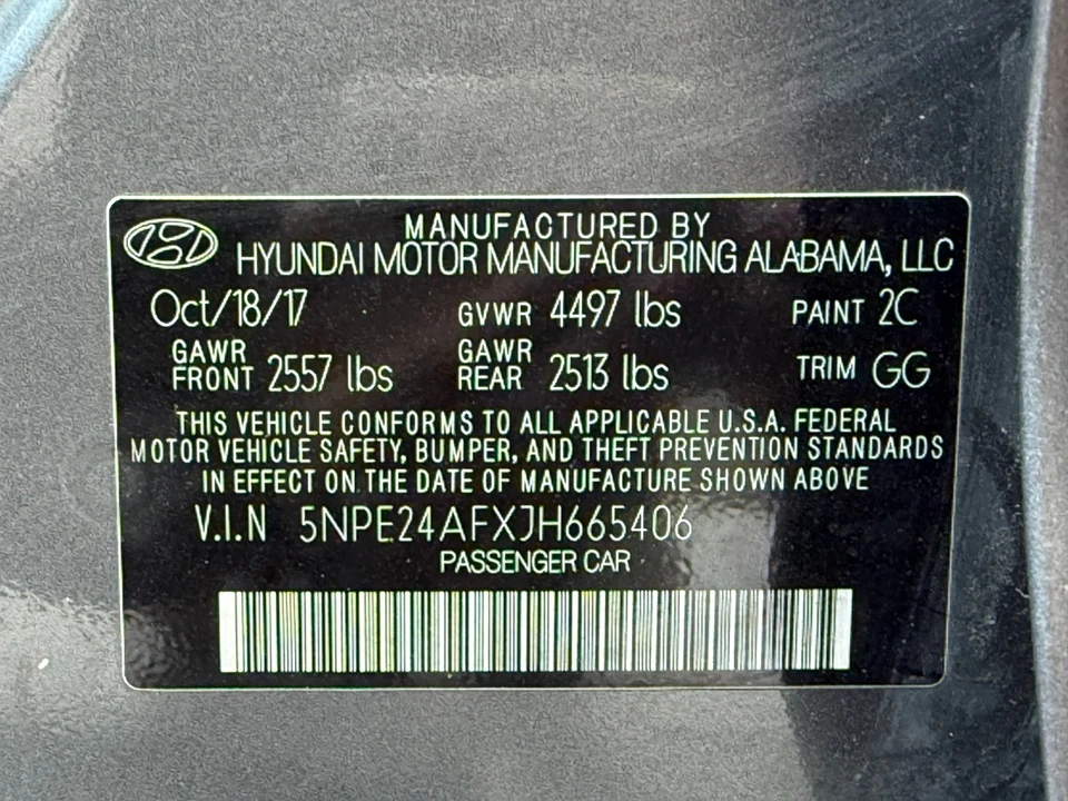 2018 Hyundai Sonata - Image 20 of 20