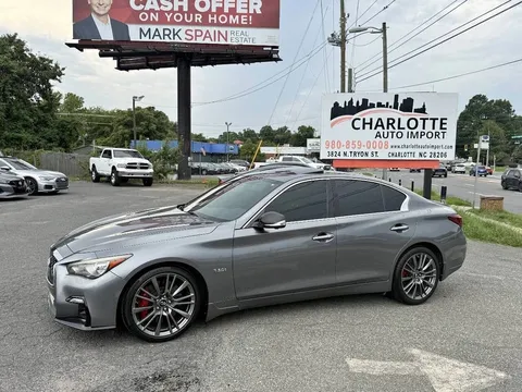 2018 Infiniti Q50 3.0T Red Sport 400