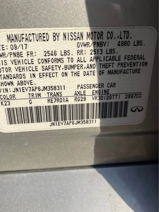2018 Infiniti Q50 - Image 14 of 14