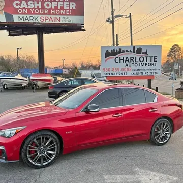 2018 Infiniti Q50 Red Sport 400 3.0T
