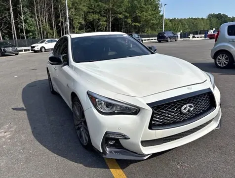 2018 Infiniti Q50 Red Sport 400 Sedan