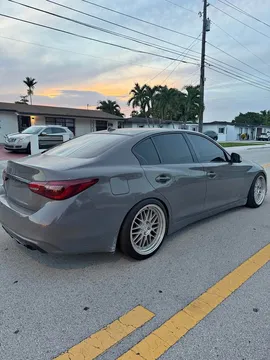 2018 Infiniti Q50 Red Sport 400 Sedan
