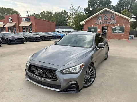 2018 Infiniti Q50 Red Sport 400 Sedan