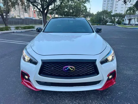 2018 Infiniti Q50 Red Sport 400 Sedan