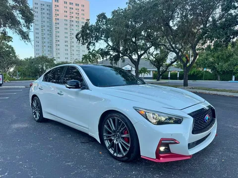 2018 Infiniti Q50 Red Sport 400 Sedan