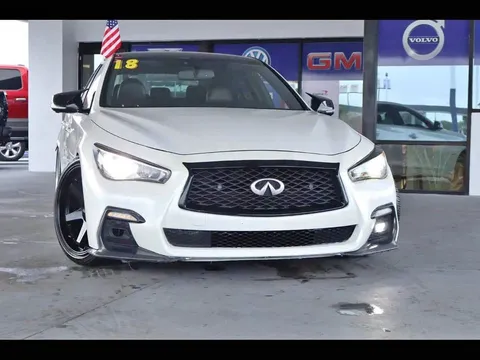 2018 Infiniti Q50 Red Sport 400 Sedan