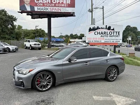 2018 Infiniti Q50 Red Sport 400 Sedan