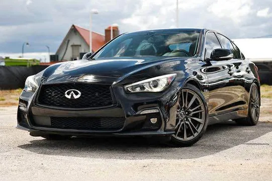 2018 Infiniti Q50 Red Sport 400 Sedan 4D
