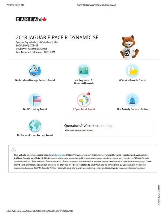 2018 Jaguar E-Pace - Image 5 of 20