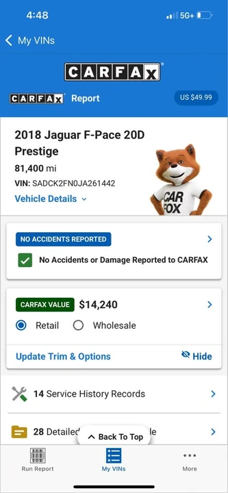 2018 Jaguar F-Pace - Image 20 of 20
