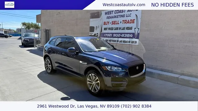 2018 Jaguar F-PACE 25t Premium Sport Utility 4D