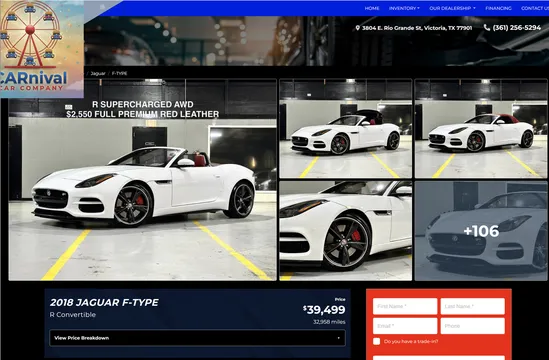 2018 Jaguar F-Type R Convertible