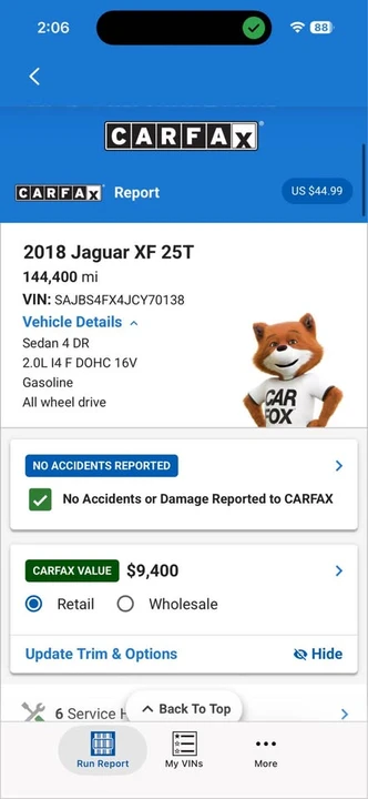 2018 Jaguar X260 XF - Image 8 of 12