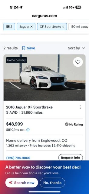 2018 Jaguar X260 XF - Image 5 of 5
