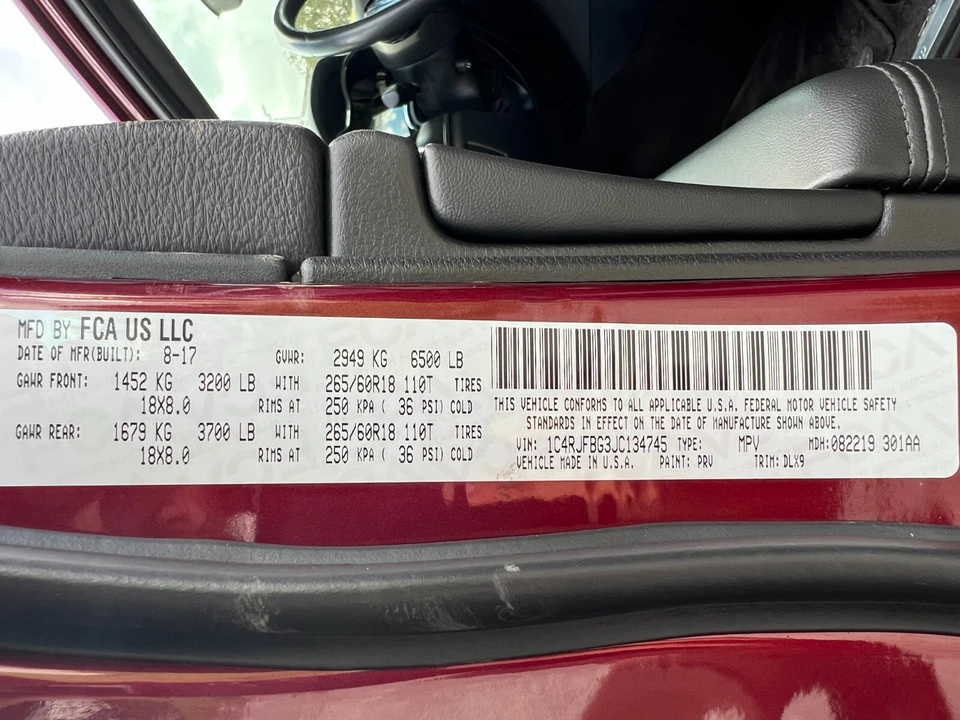 2018 Jeep WK2 Grand Cherokee - Image 11 of 25