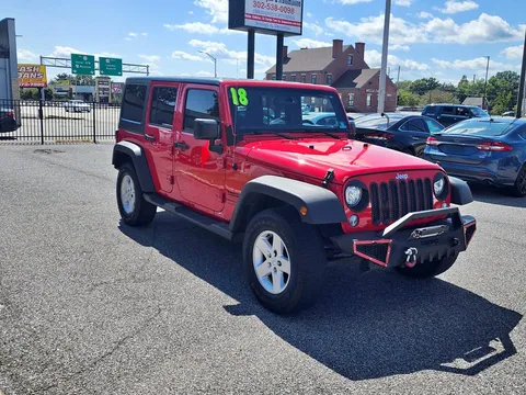 2018 Jeep Wrangler JK Unlimited Sport S