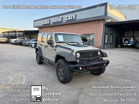 2018 Jeep Wrangler JK Unlimited Rubicon Recon 4x4