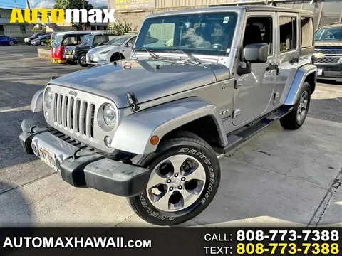2018 Jeep Wrangler JK Unlimited Sahara 4WD