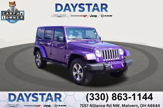 2018 Jeep Wrangler JK Unlimited Sahara