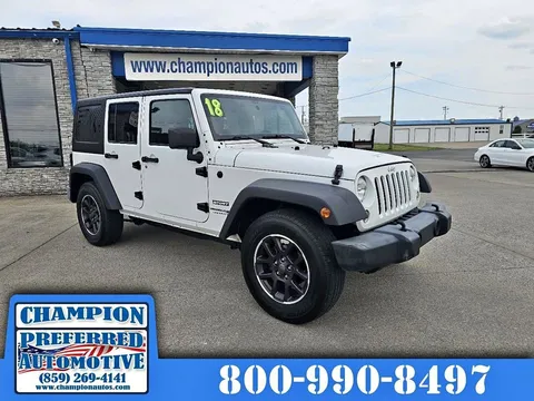 2018 Jeep Wrangler JK Unlimited Sport