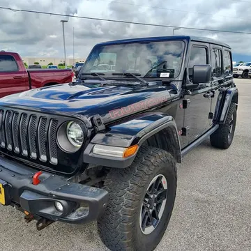 2018 Jeep Wrangler Rubicon with sky One touch roof