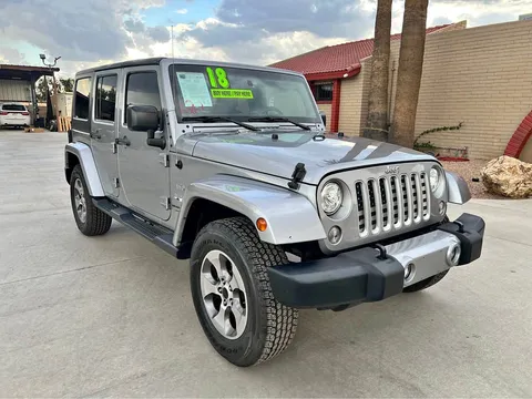 2018 Jeep Wrangler Sahara Sport Utility 4D