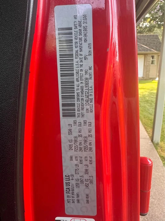 2018 Jeep JK Wrangler - Image 7 of 7