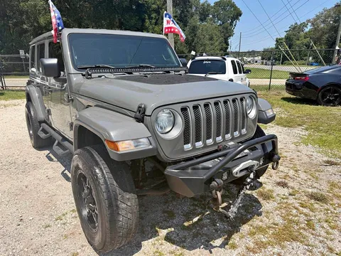 2018 Jeep Wrangler Unlimited All New Sahara Sport Utility 4D