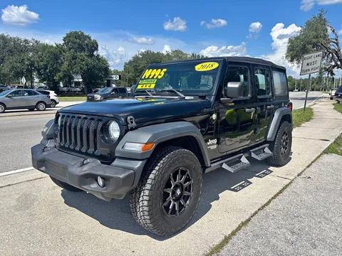 2018 Jeep Wrangler Unlimited All New Sport SUV 4D