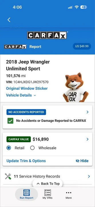 2018 Jeep JK Wrangler - Image 20 of 20