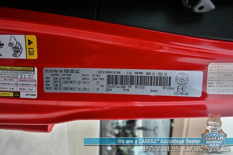 2018 Jeep JK Wrangler - Image 19 of 20