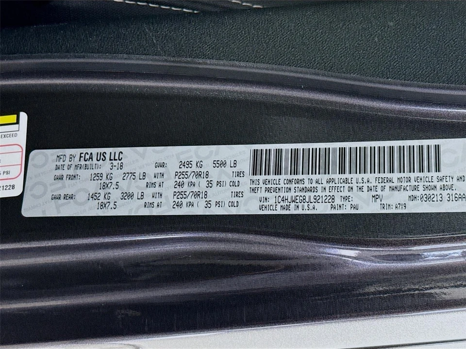 2018 Jeep Wrangler - Image 30 of 31