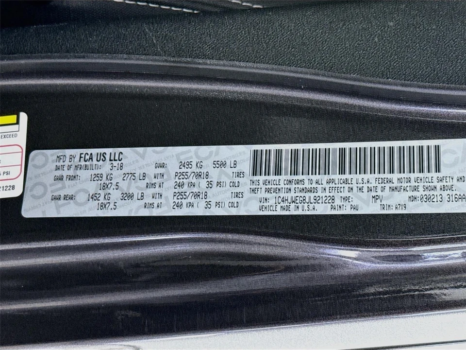 2018 Jeep JK Wrangler - Image 31 of 31