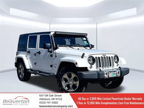 2018 Jeep Wrangler Unlimited Sahara