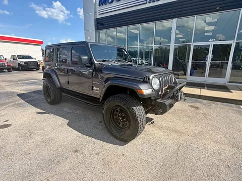 2018 Jeep Wrangler Unlimited Sahara Sport Utility 4D