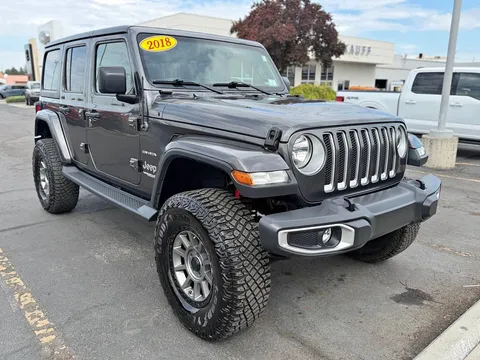 2018 Jeep Wrangler Unlimited Sahara Sport Utility 4D