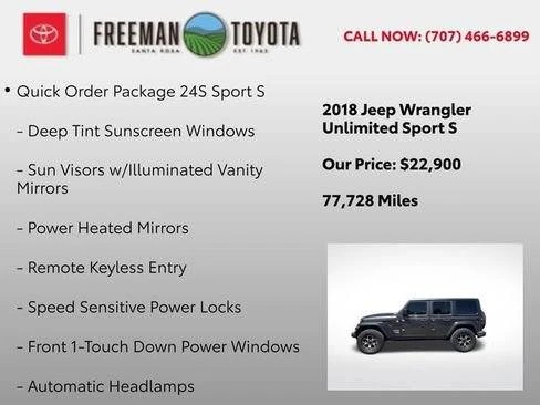 2018 Jeep JK Wrangler - Image 8 of 15