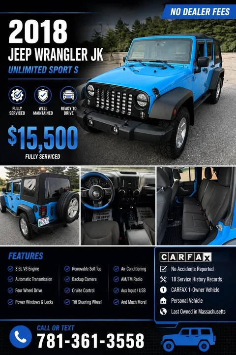 2018 Jeep JK Wrangler - Image 2 of 15