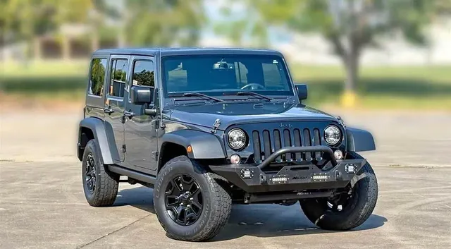 2018 Jeep Wrangler Unlimited Willys Wheeler Sport Utility 4D