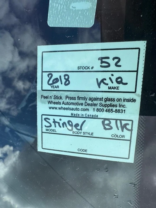 2018 Kia Stinger GT - Image 18 of 19