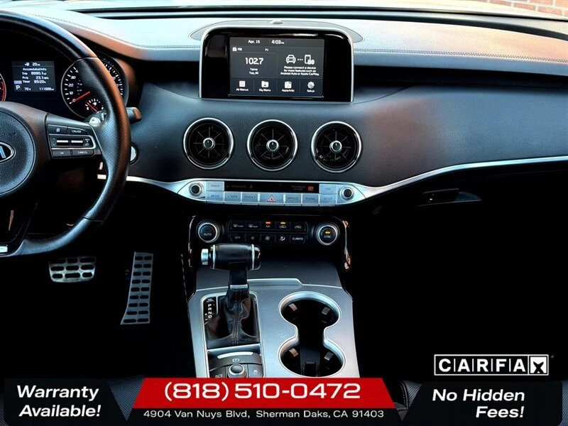 2018 Kia Stinger GT - Image 12 of 20