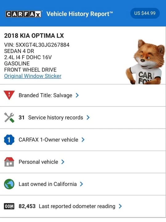 2018 Kia Optima/K5 - Image 19 of 19