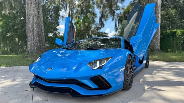2018 Lamborghini Aventador LP 750-4 Superveloce Coupe 2D