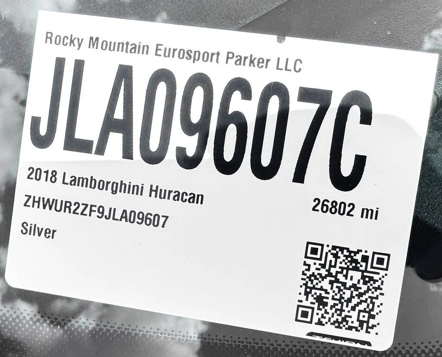 2018 Lamborghini Huracan LP580-2 - Image 28 of 28