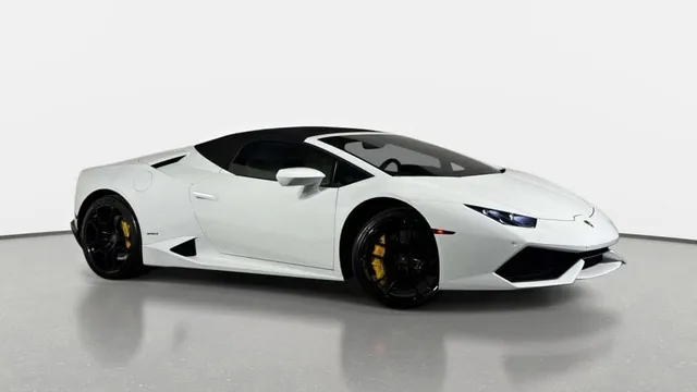 2018 Lamborghini Huracan LP610-4 Spyder