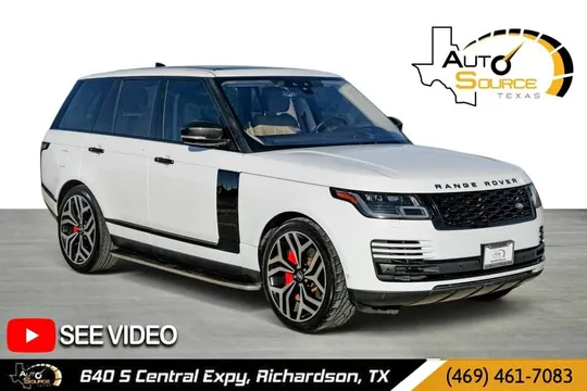 2018 Land Rover Range Rover 5.0L V8 Supercharged